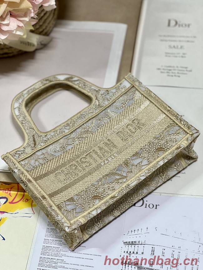 DIOR BOOK mini TOTE Embroidery C1783-4