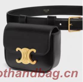 Celine Original Leather Belt Bag C3012 Black