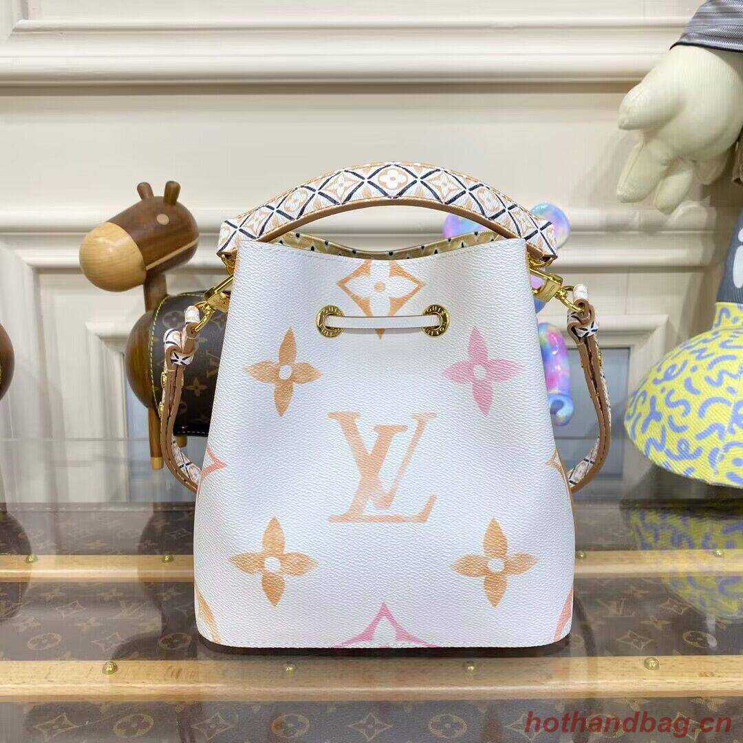 Louis Vuitton Giant Monogram Neonoe BB M22986 Gradient Print Apricot