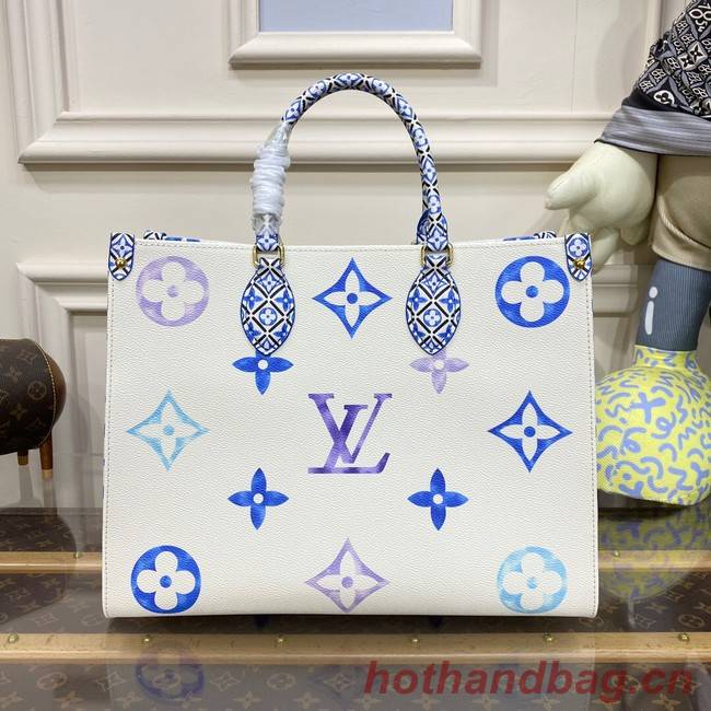 Louis Vuitton OnTheGo MM M22975 blue