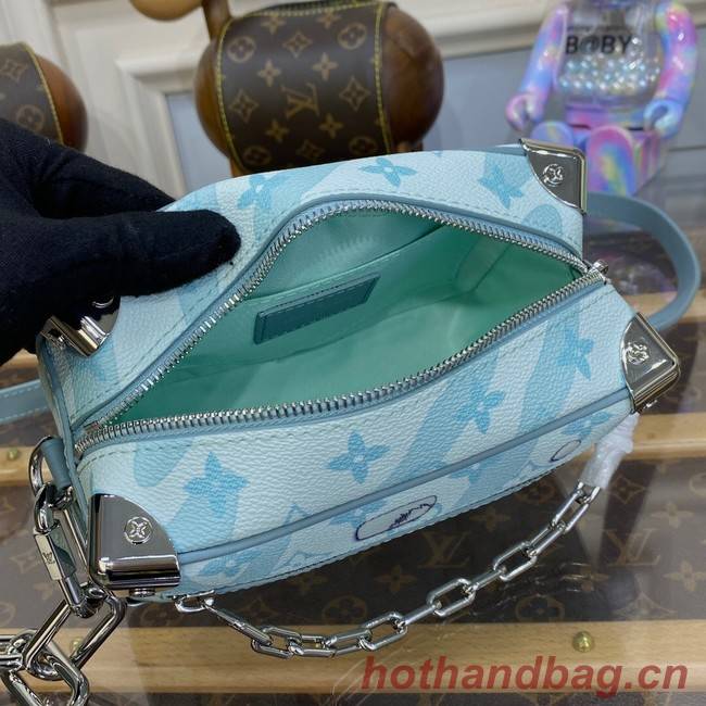 Louis Vuitton Mini Soft Trunk M22588 light blue