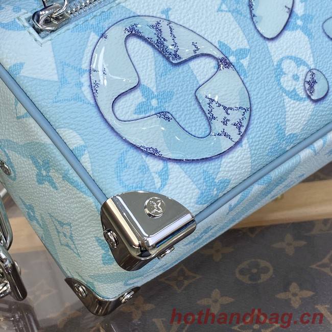 Louis Vuitton Mini Soft Trunk M22588 light blue