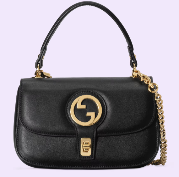 GUCCI BLONDIE TOP-HANDLE BAG 735101 black