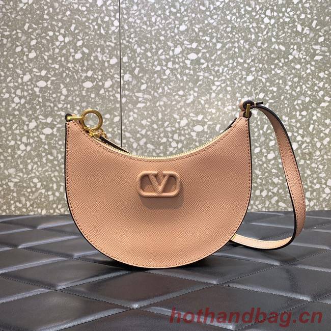 VALENTINO GARAVANI VLOGO SIGNATURE leather bag QRGF9 pink 