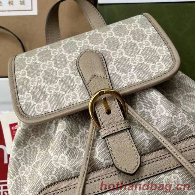 GUCCI BACKPACK WITH INTERLOCKING G 674147 white