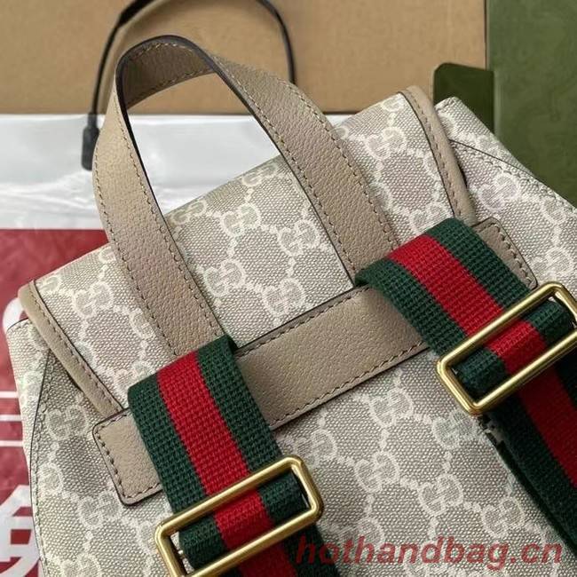 GUCCI BACKPACK WITH INTERLOCKING G 674147 white