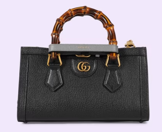 GUCCI DIANA SMALL SHOULDER BAG 735153 Black