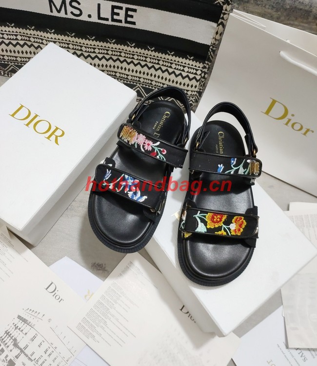 DIORACT SANDAL Satin Lambski 93523-2