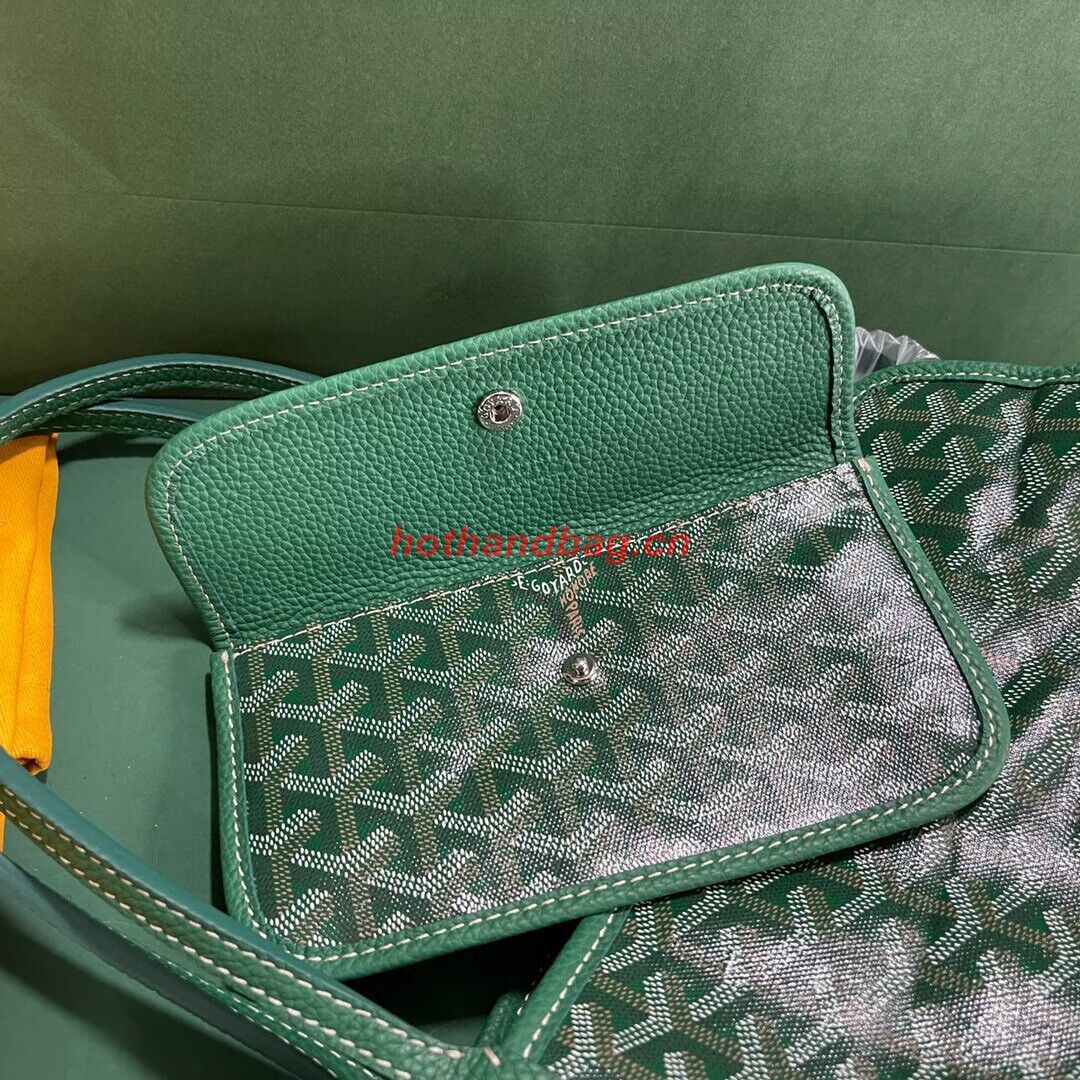 Goyard Hardy 2 Original Calfskin Leather Pet Bag 20299 Green