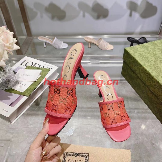 Gucci slides heel height 7.5CM 93527-3