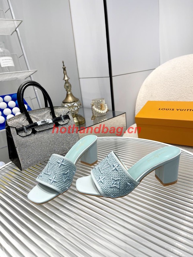 Louis Vuitton slides heel height 6.5CM 93529-2