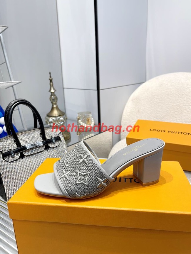 Louis Vuitton slides heel height 6.5CM 93529-4