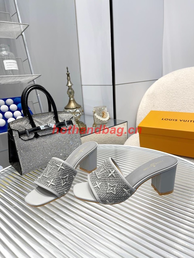 Louis Vuitton slides heel height 6.5CM 93529-4