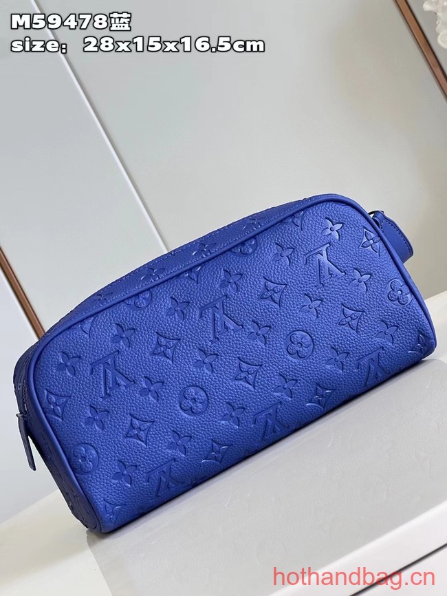 Louis Vuitton Dopp Kit M82576 Racing Blue