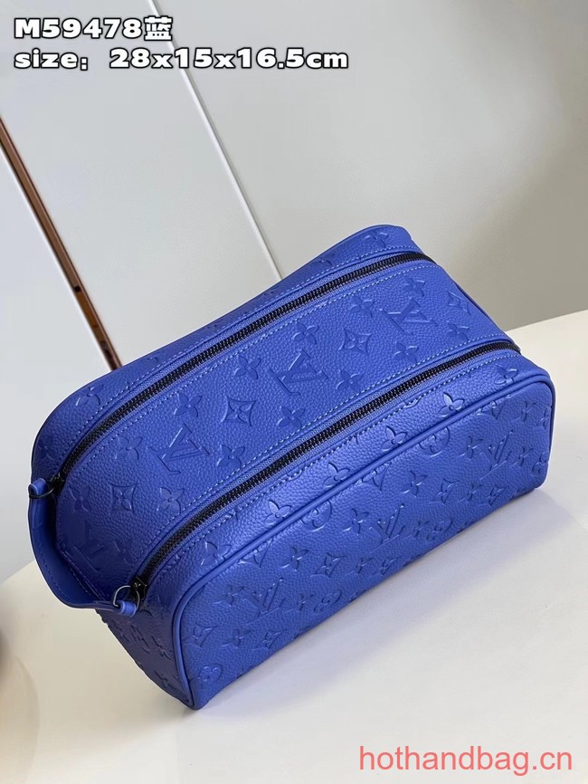 Louis Vuitton Dopp Kit M82576 Racing Blue