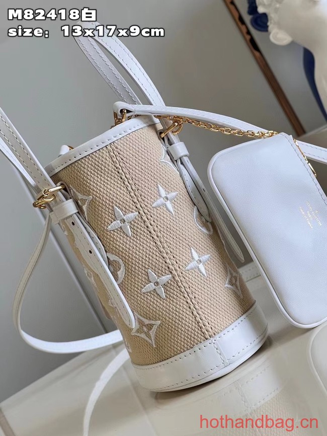 Louis Vuitton Nano Bucket M82418 Beige