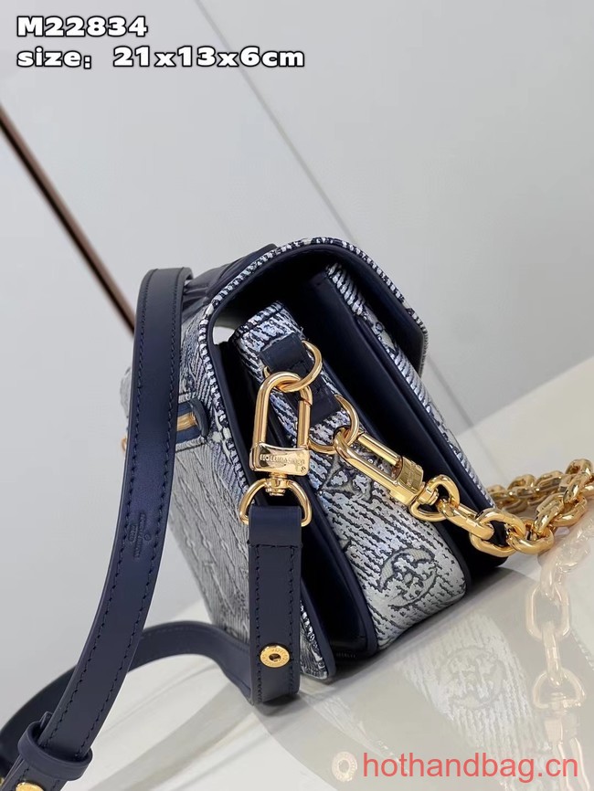 Louis Vuitton Pochette Metis East West M22834 Blue