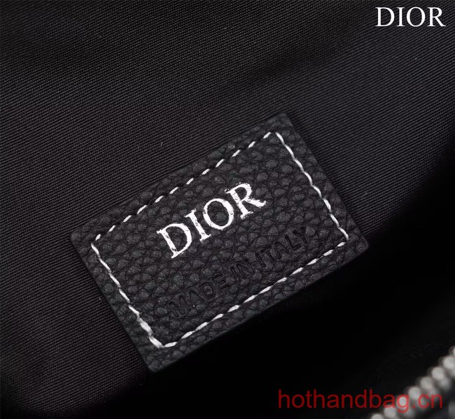 Dior Essentials SADDLE BAG Grained Calfskin 1ADPO093c black