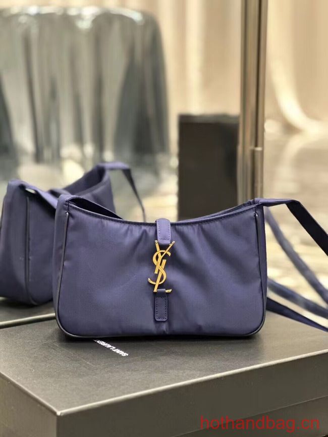 SAINT LAURENT Nylon Shoulder Bag Y988228 blue