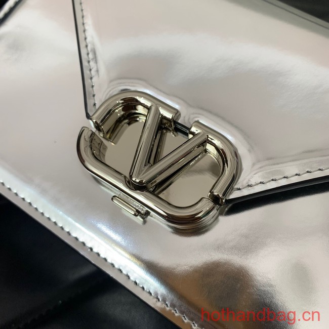 VALENTINO GARAVANI LETTER SMALL BAG 0M59 Mirror effect