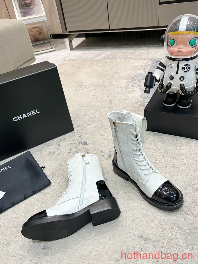 Chanel EDGY HEELED BOOT Calfskin 93672-3