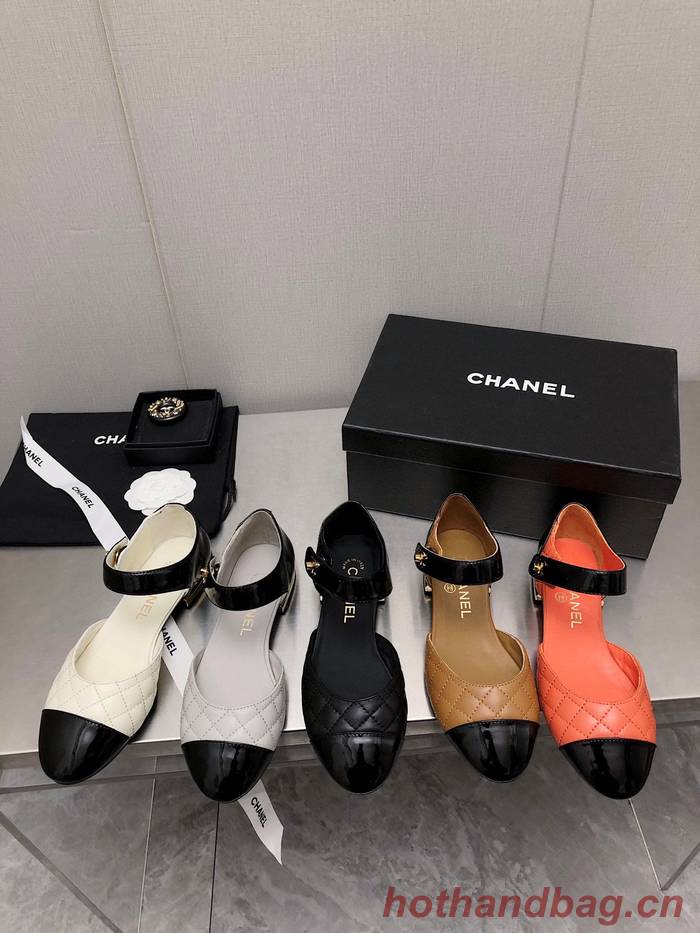 Chanel Shoes CHS01052 Heel 2CM