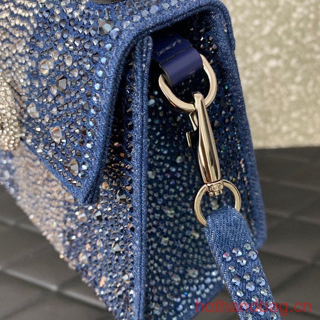 VALENTINO VSLING Shoulder Bag 0097 blue