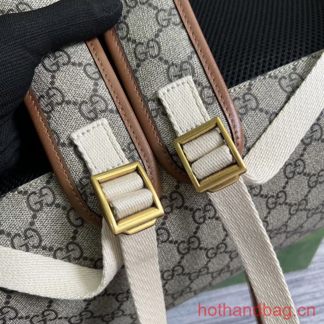 GUCCI BACKPACK WITH DOUBLE G 710859 brown