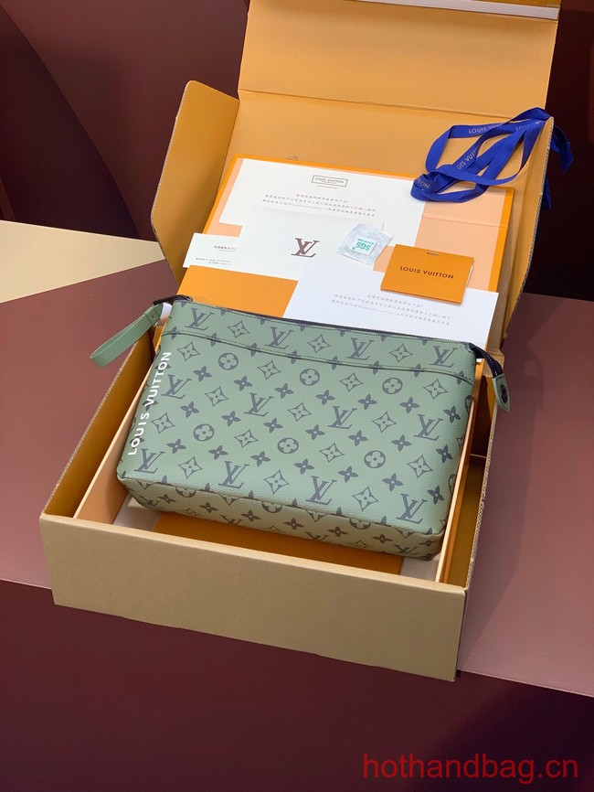 Louis Vuitton Pochette Voyage Souple M82800 Khaki Green