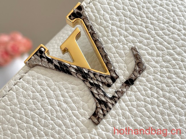 Louis Vuitton Capucines Mini N81209 white