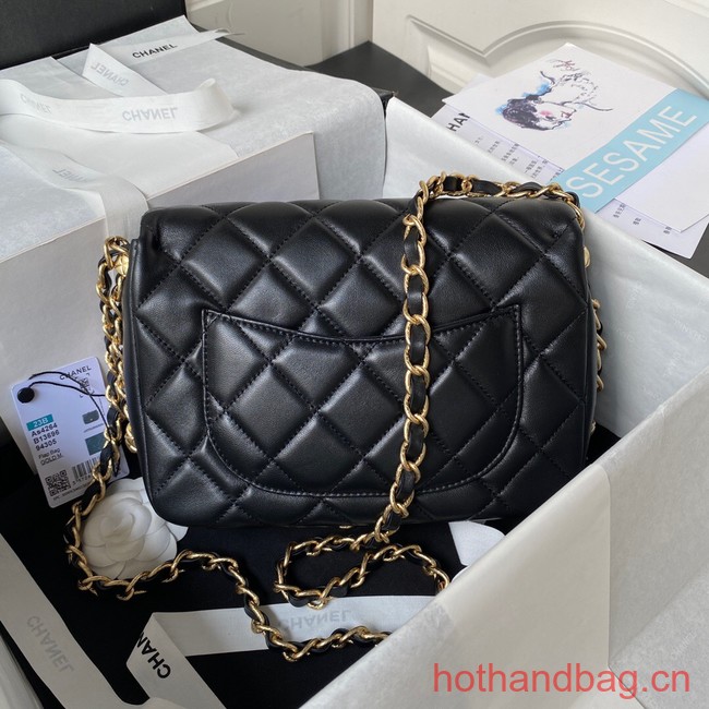 Chanel SMALL FLAP BAG AS4264 black