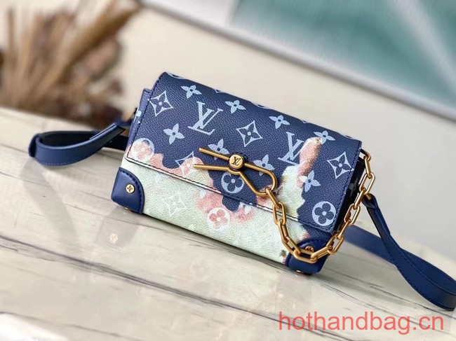 Louis Vuitton Steamer Wearable Wallet M81783 blue