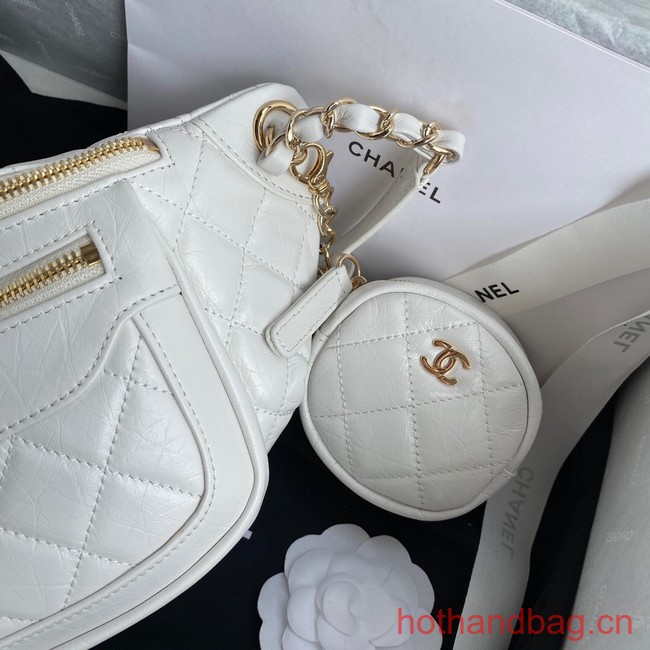 Chanel pocket AS1077 white