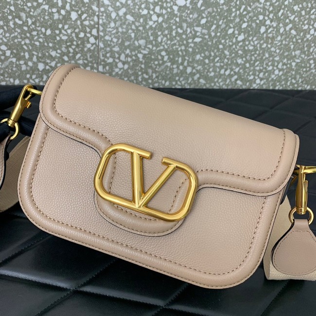 VALENTINO Loco calfskin leather bag B0M98 Cream