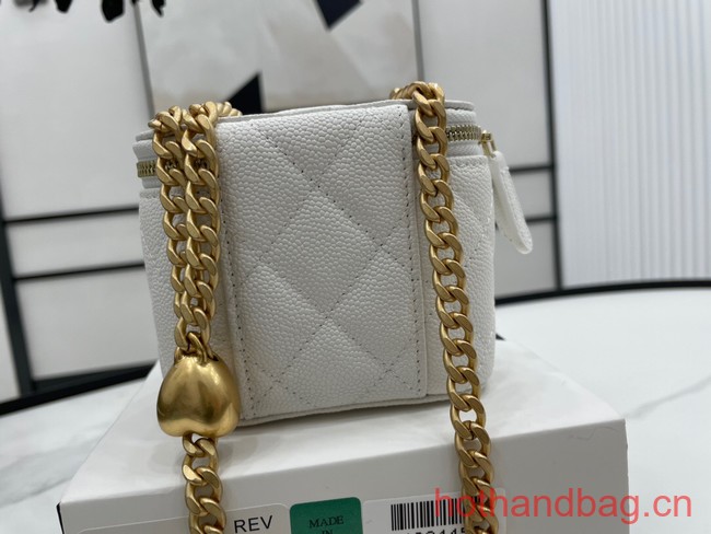 Chanel NANO CLUTCH WITH CHAIN A68129 white