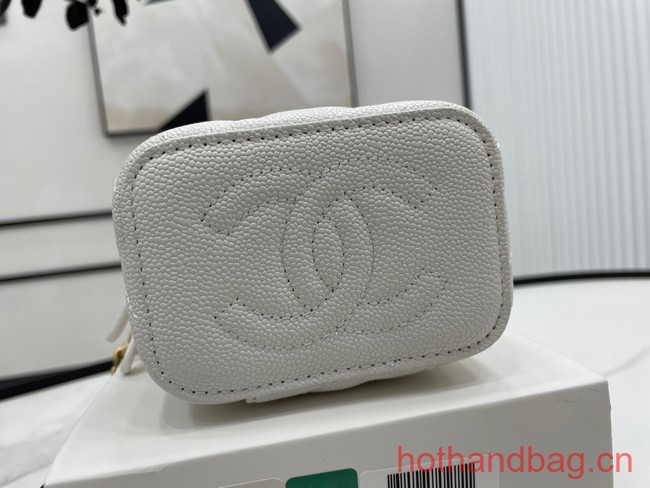 Chanel NANO CLUTCH WITH CHAIN A68129 white