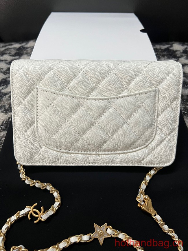 Chanel WALLET ON CHAIN AP3580 white