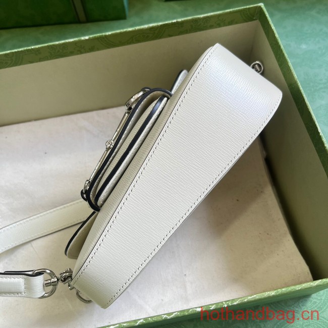 GUCCI HORSEBIT 1955 MINI SHOULDER BAG 774209 white