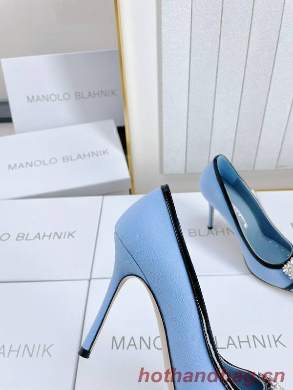 Manolo Blahnik Shoes MBS00050 Heel 10CM