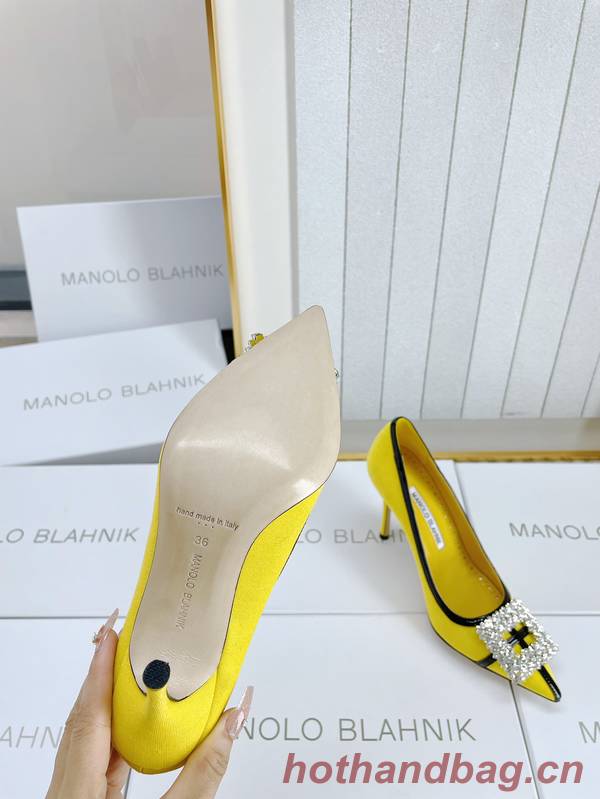 Manolo Blahnik Shoes MBS00053 Heel 10CM