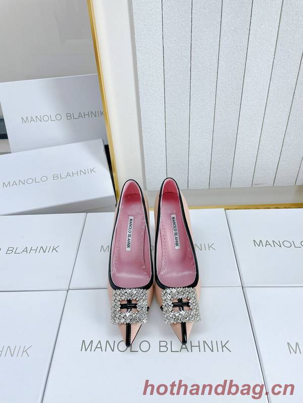 Manolo Blahnik Shoes MBS00054 Heel 10CM