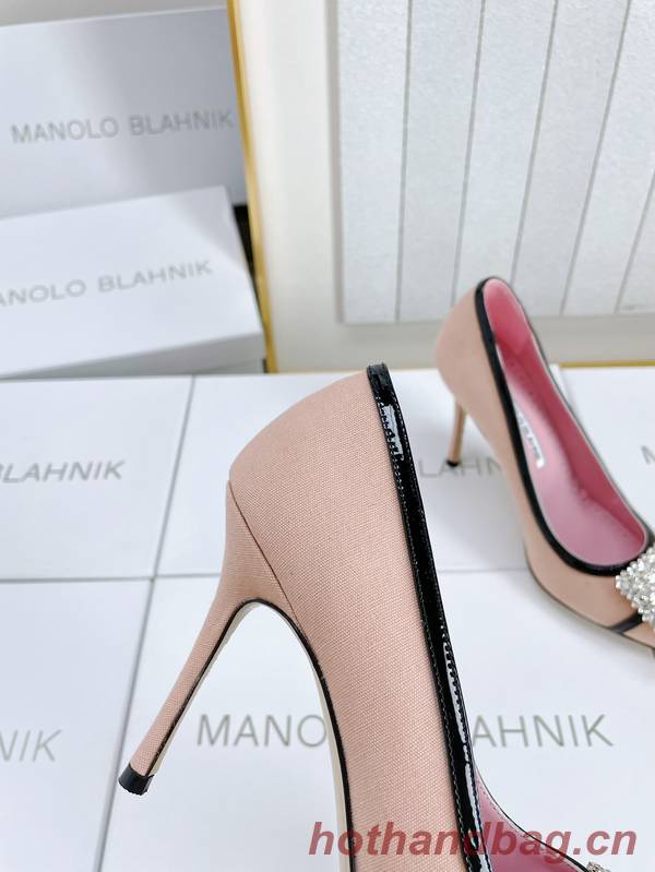 Manolo Blahnik Shoes MBS00054 Heel 10CM