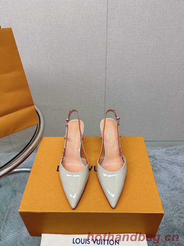 Louis Vuitton Shoes LVS00502 Heel 7.5CM