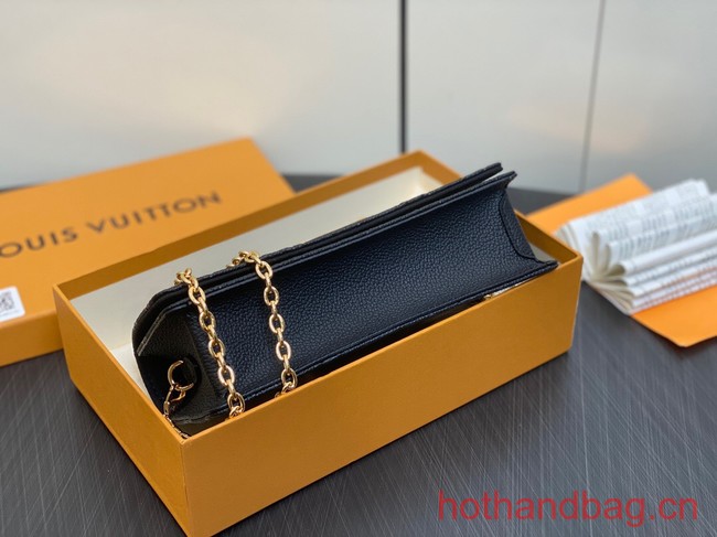 Louis Vuitton Wallet On Chain Lily M46919 black