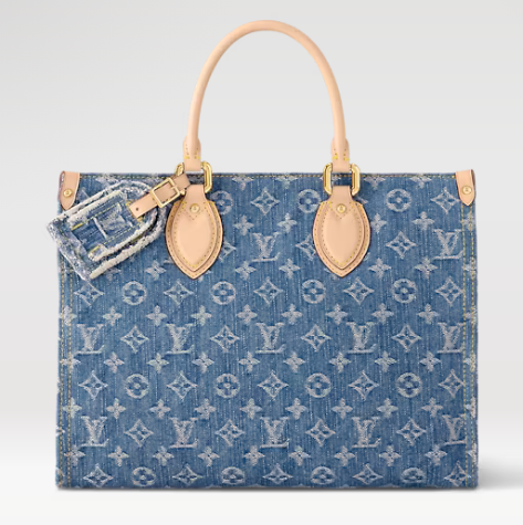 Louis Vuitton OnTheGo MM M46871 Denim Blue