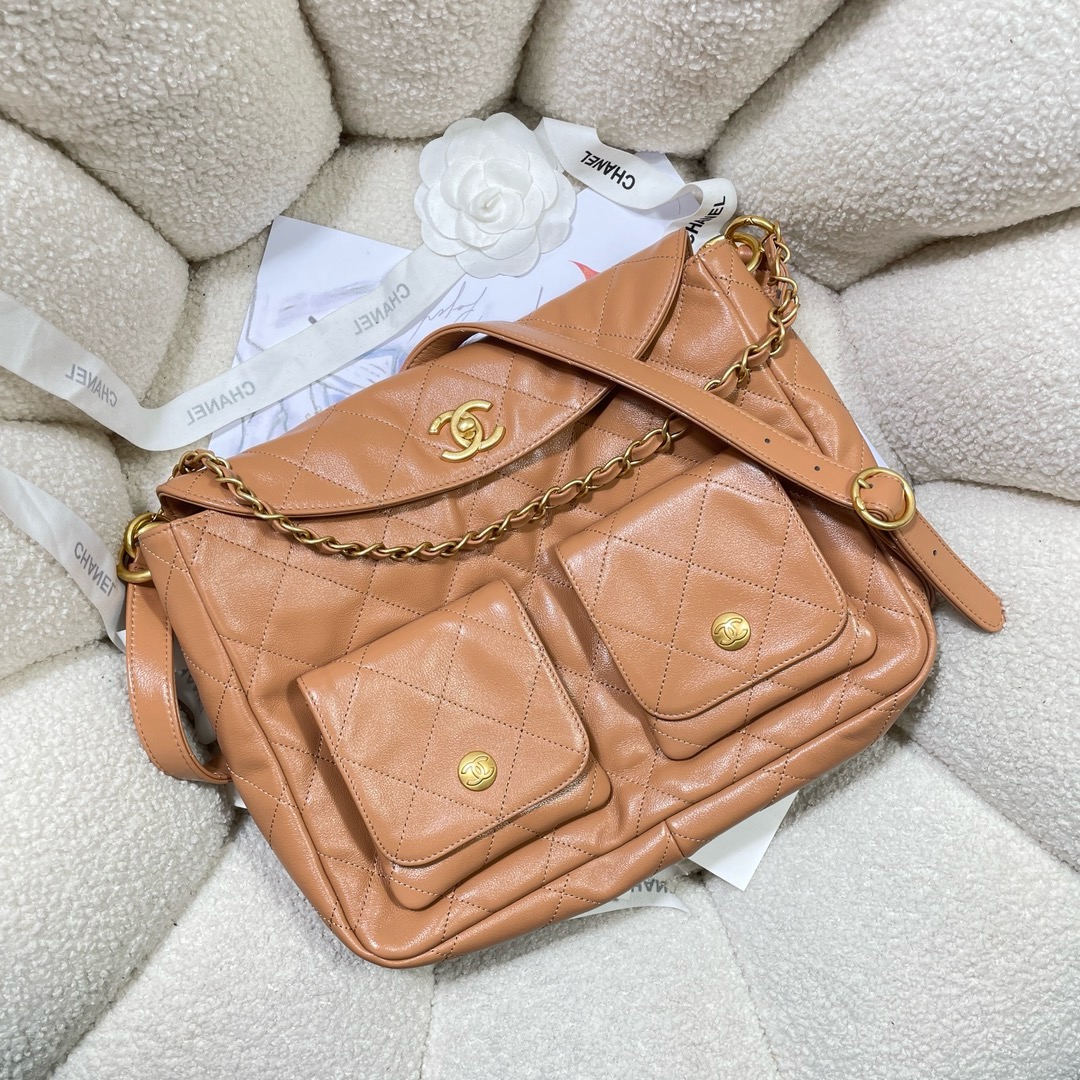 CHANEL MESSENGER BAG AS4668 brown