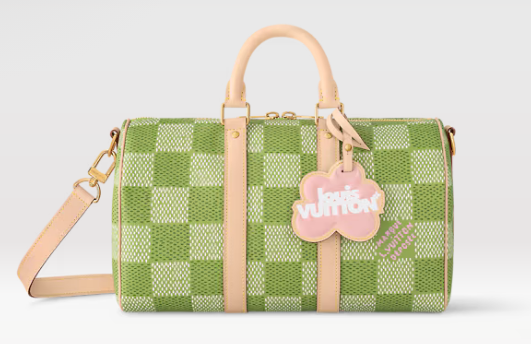 Louis Vuitton Keepall Bandouliere 35 N40671 Green