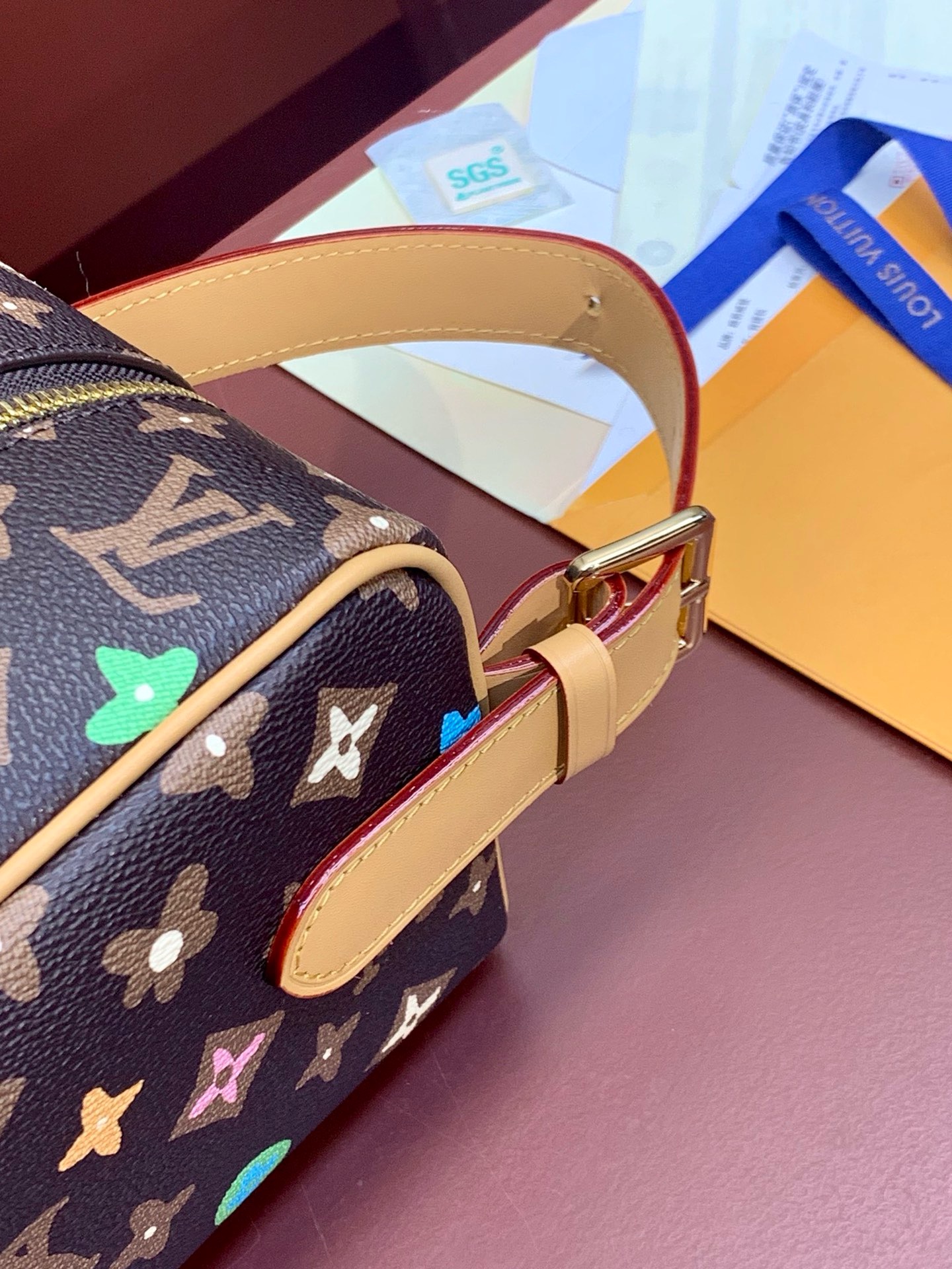 Louis Vuitton Locker Dopp Kit M47069 Chocolate