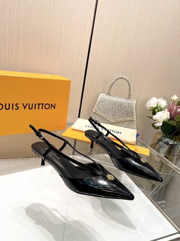 Louis Vuitton Shoes LVS00723 Heel 4CM