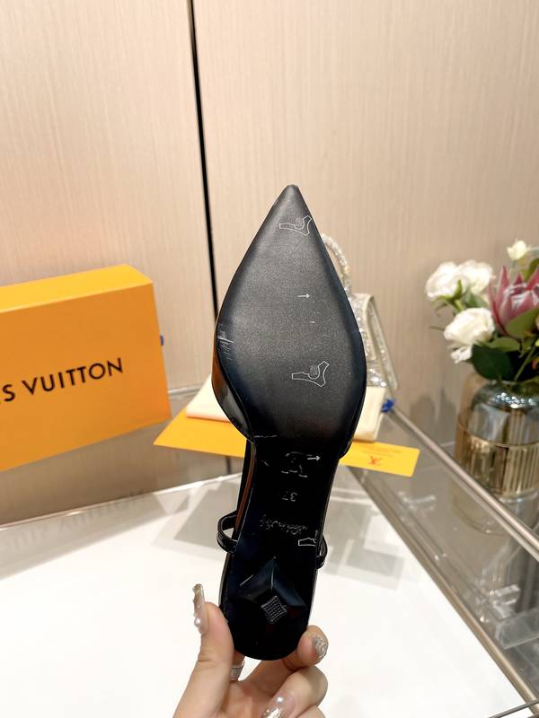 Louis Vuitton Shoes LVS00723 Heel 4CM